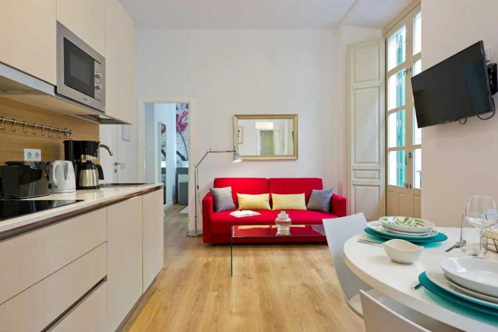 Kuchyňa alebo kuchynka v ubytovaní Apartamento Centro Histórico II