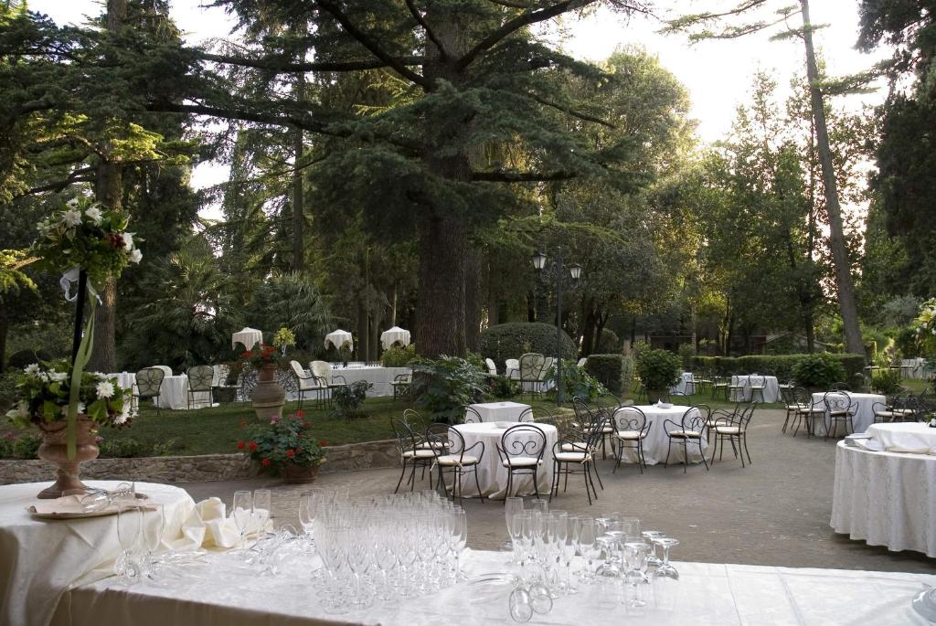 Zahrada ubytování Villa Pambuffetti
