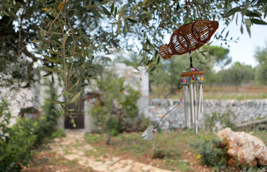 Zahrada ubytování Trulli stett