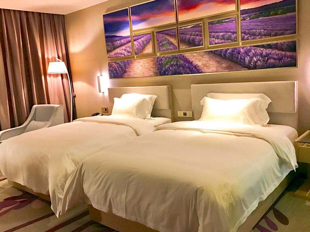 Lavande Hotel Qingyuan Fogang - Standard -Zwei -Bett -Zimmer