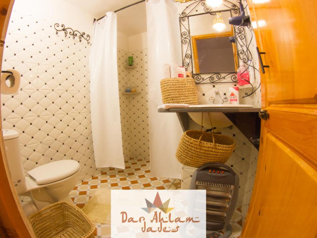 Dar Ahlam Dades Hotel - Chambre Double De Luxe Avec Douche