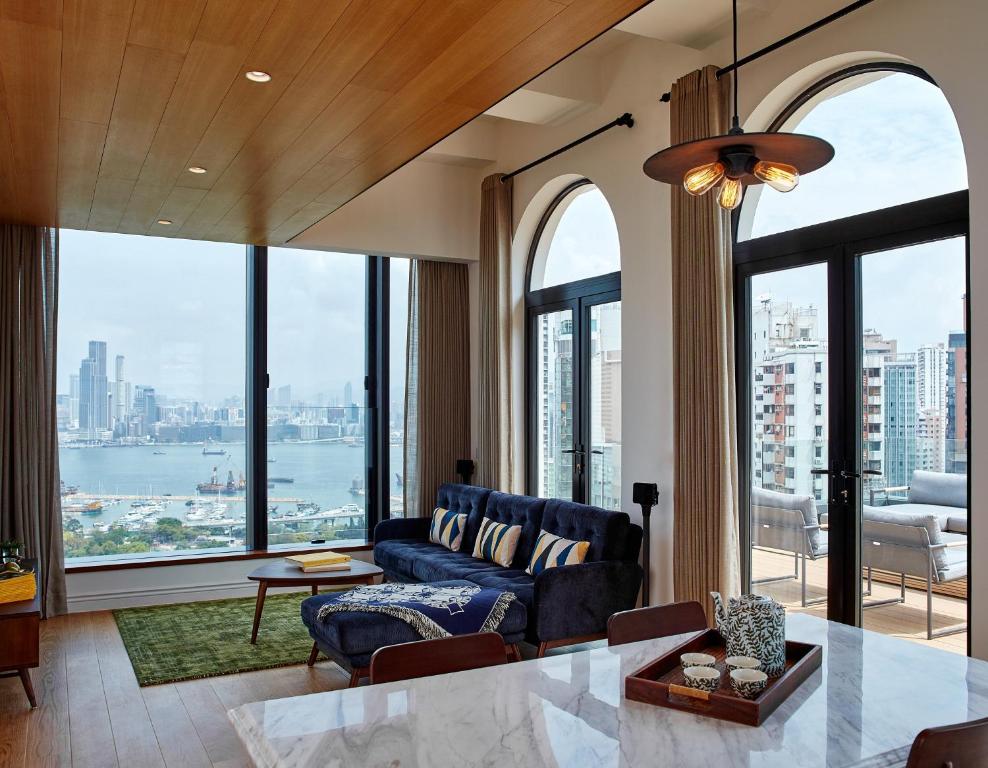 Little Tai Hang 酒店及服务式公寓的休息区