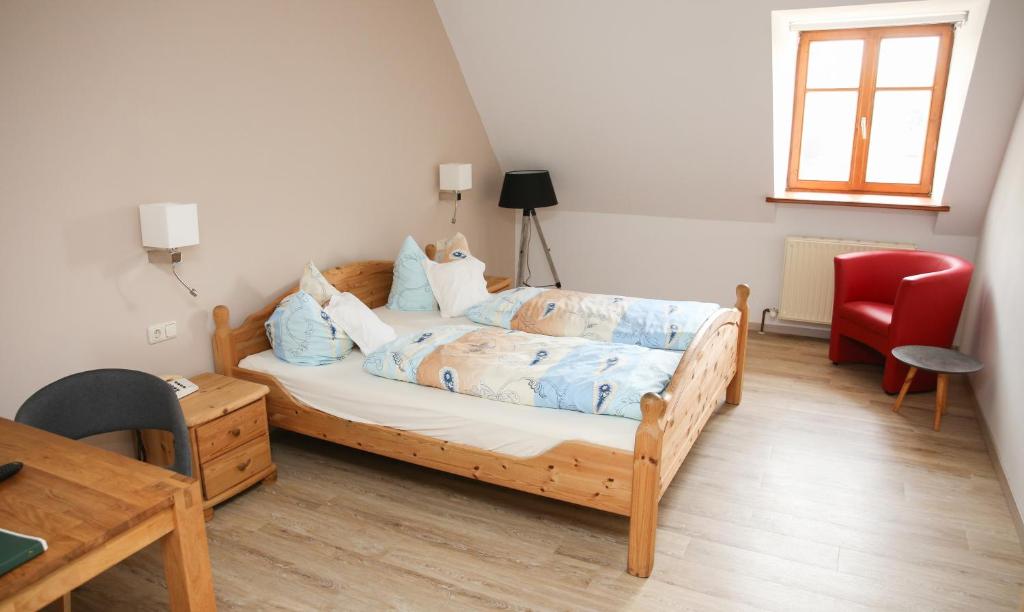 Gasthof Schloßbräu Lintach - Chambre Double