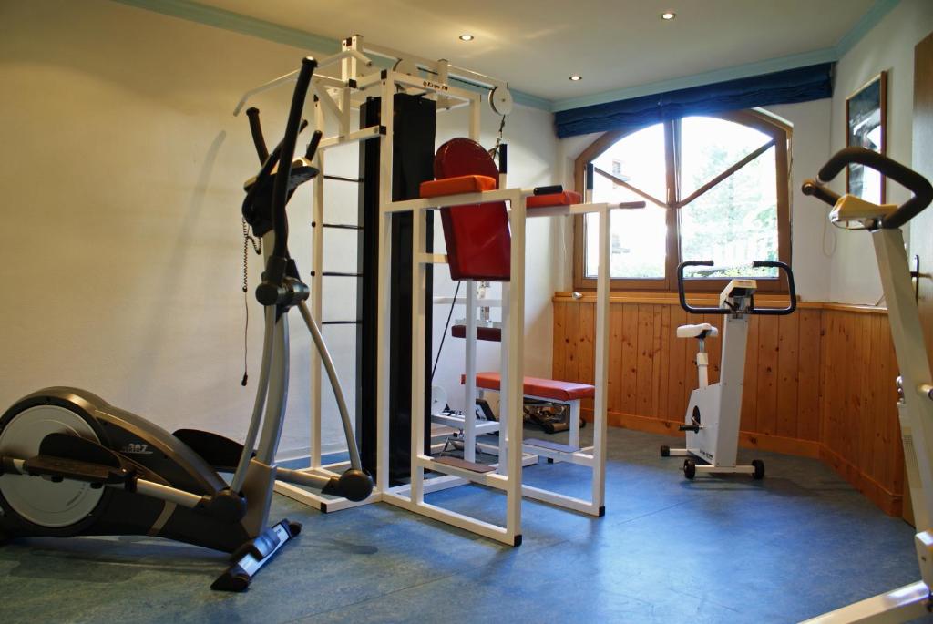 Fitness centrum a/nebo fitness zařízení v ubytování Gasthof Riederhof