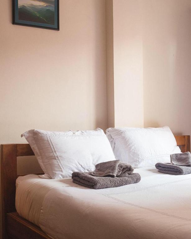 Postel nebo postele na pokoji v ubytování Five14 B&B
