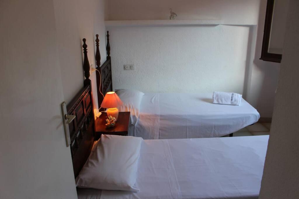 Postel nebo postele na pokoji v ubytování Brisa, apartamento de tres habitaciones B