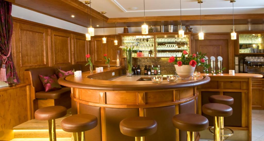 Nápoje v ubytování Hotel Huber Hochland