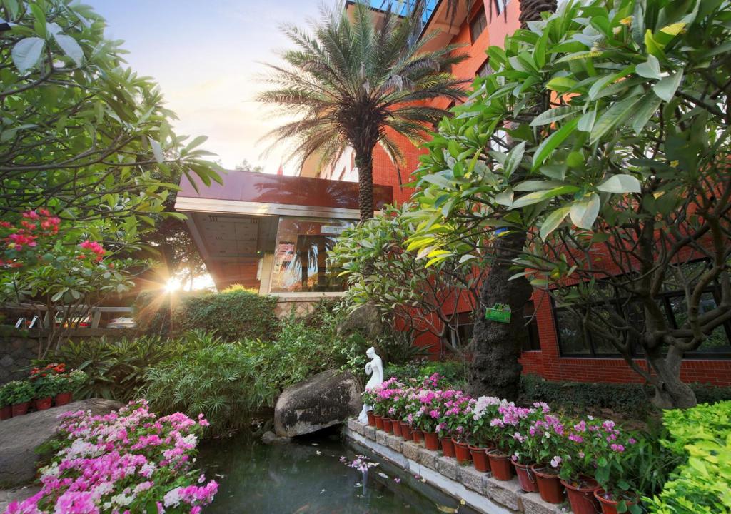 Zahrada ubytování City Hotel Xiamen-Free Welcome Fruits