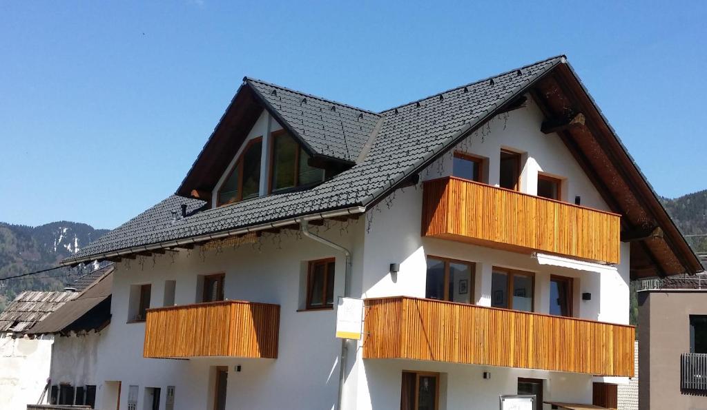 Budova, kde se apartmán nachází