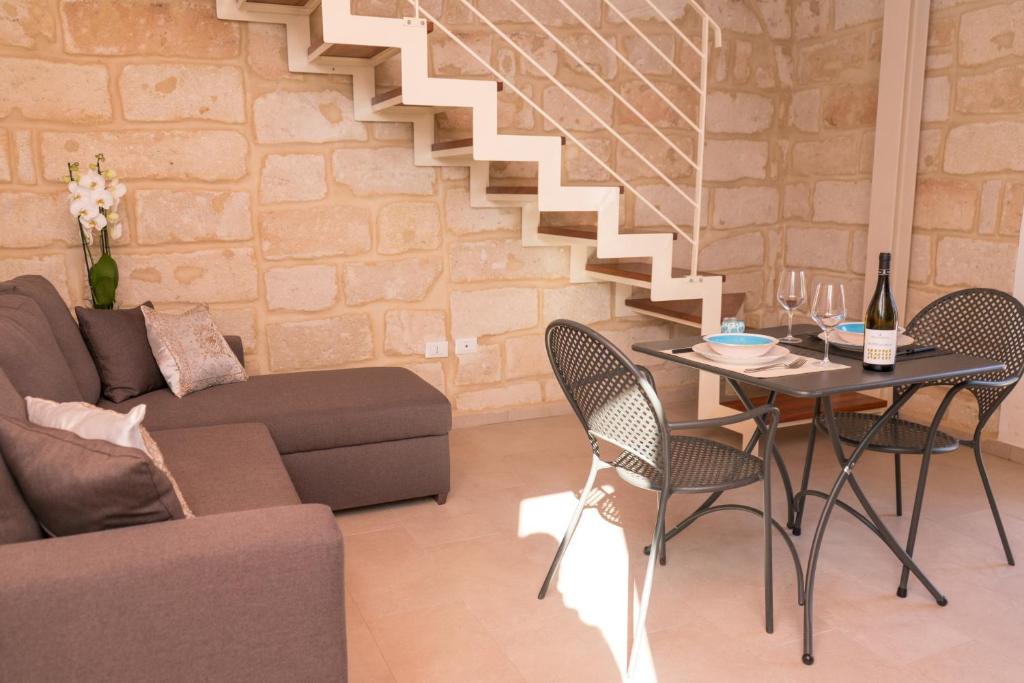 منطقة جلوس في Cava Rossa