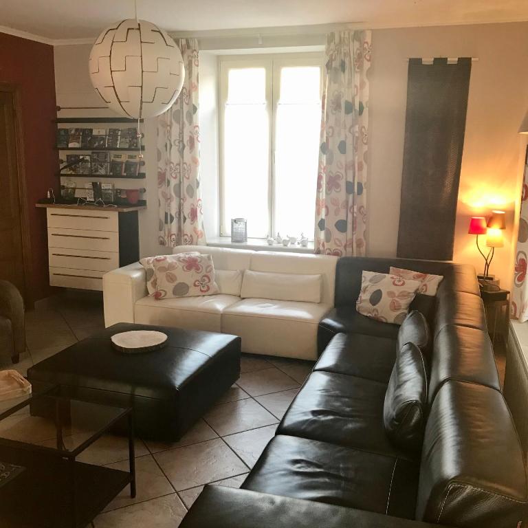 Posezení v ubytování Taos B&B
