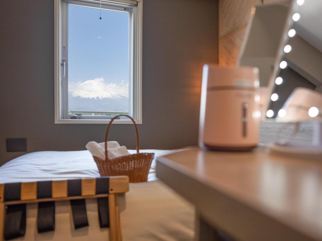 Postel nebo postele na pokoji v ubytování Super Hotel Gotenba - 1