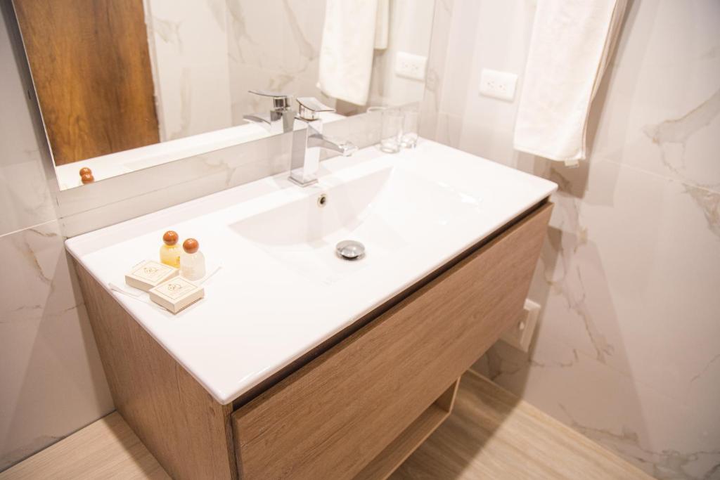 Koupelna v ubytování Cartagena Royal Hotel Boutique