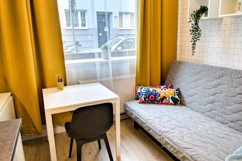 Posedenie v ubytovaní City Life Apartments Kraków