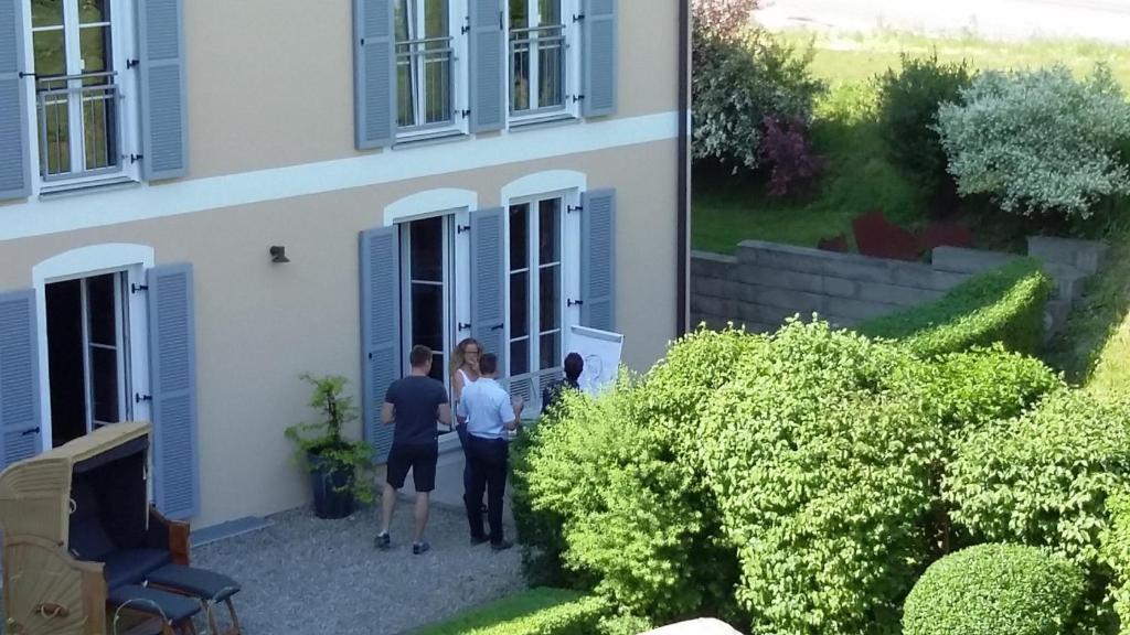 Zahrada ubytování Ampervilla Hotel