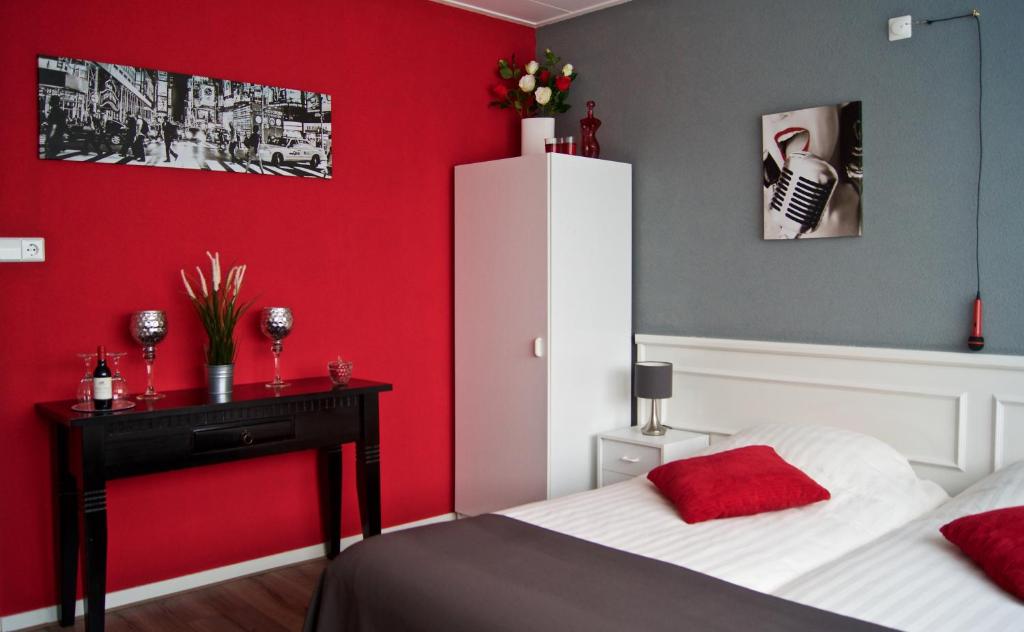 Postel nebo postele na pokoji v ubytování The Studio Guesthouse