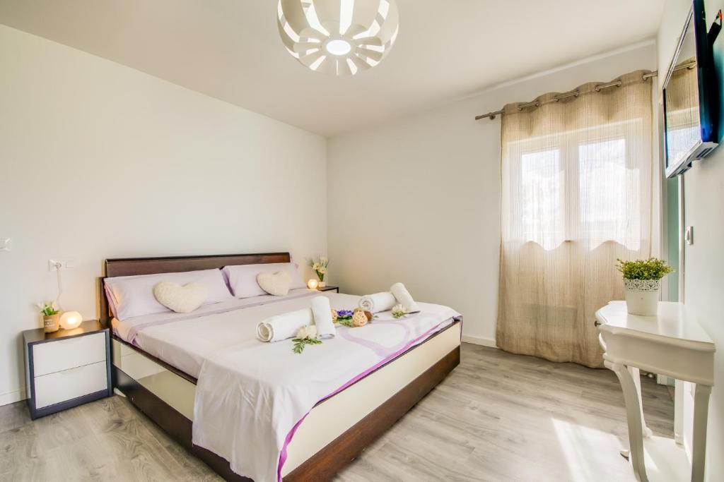 Postel nebo postele na pokoji v ubytování Ideal Property Mallorca - Villa del Nord