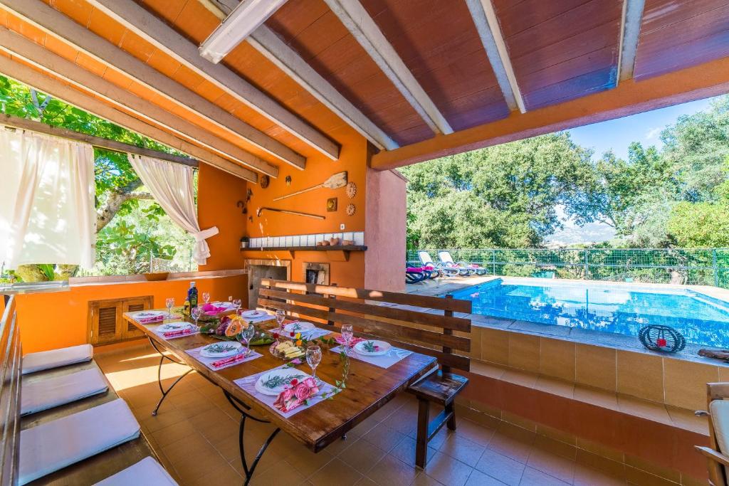 Bazén v ubytování Ideal Property Mallorca - Madona - Es Puig nebo v jeho okolí