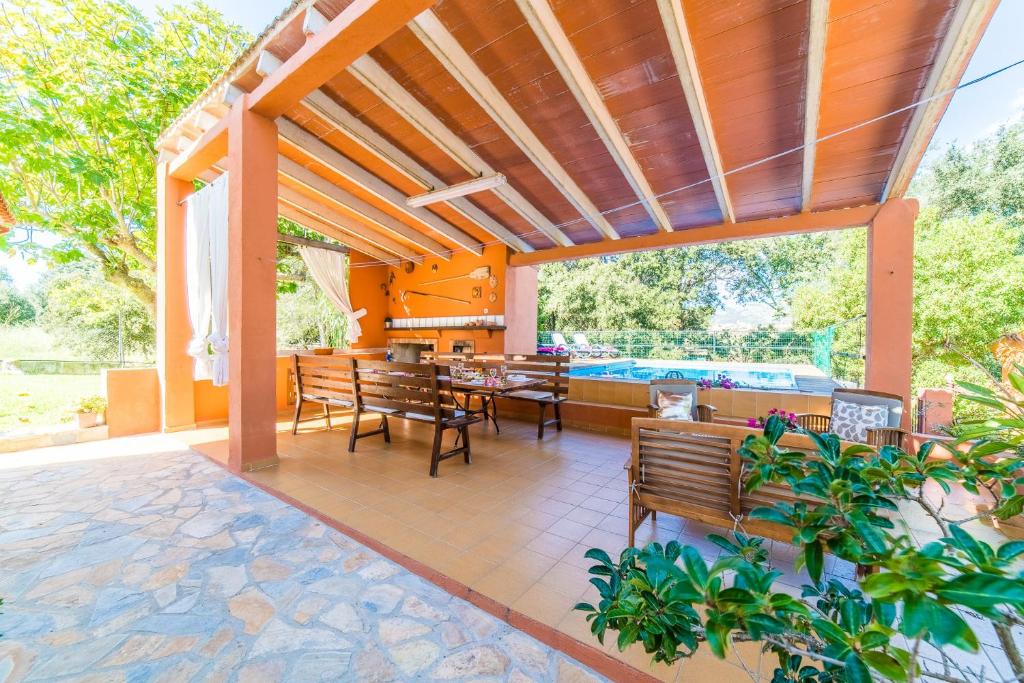 Bazén v ubytování Ideal Property Mallorca - Madona - Es Puig nebo v jeho okolí