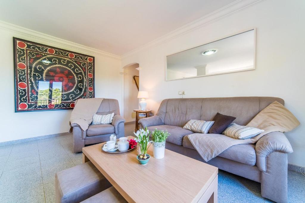 Posezení v ubytování Ideal Property Mallorca - Madona - Es Puig
