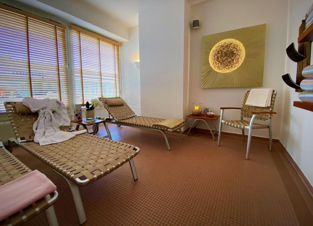 Posezení v ubytování Hotel Wünschmann