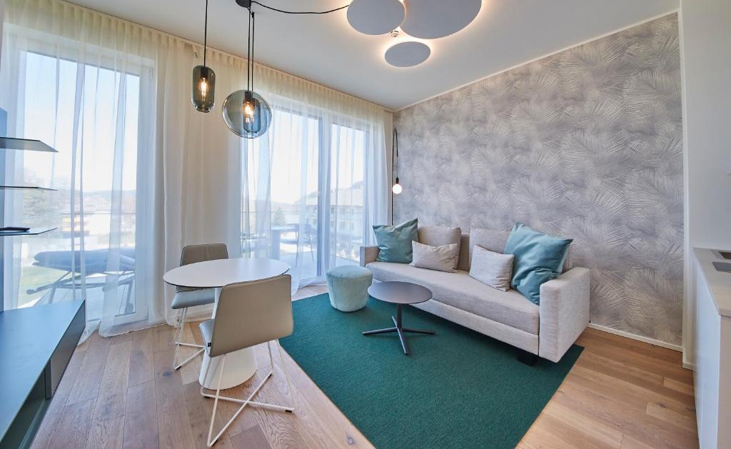 Posezení v ubytování Hermitage Apartments
