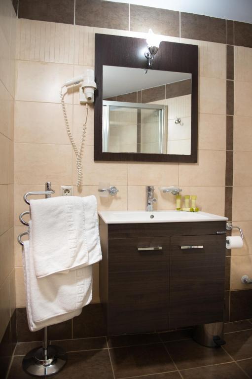 Koupelna v ubytování Premier Agrinio Heart Hotel