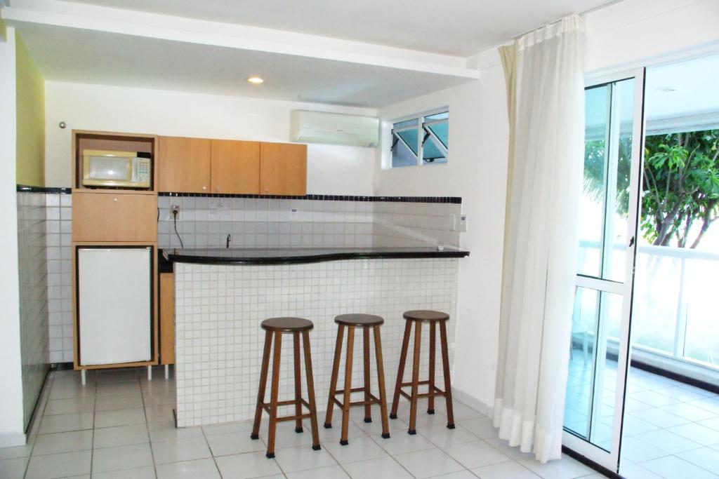  Flat no Ponta Negra Beach com privilegiada localização em Natal por Carpediem