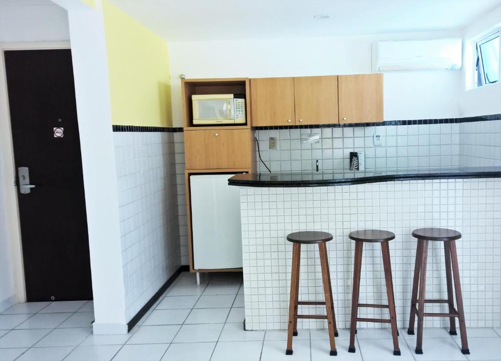  Flat no Ponta Negra Beach com privilegiada localização em Natal por Carpediem
