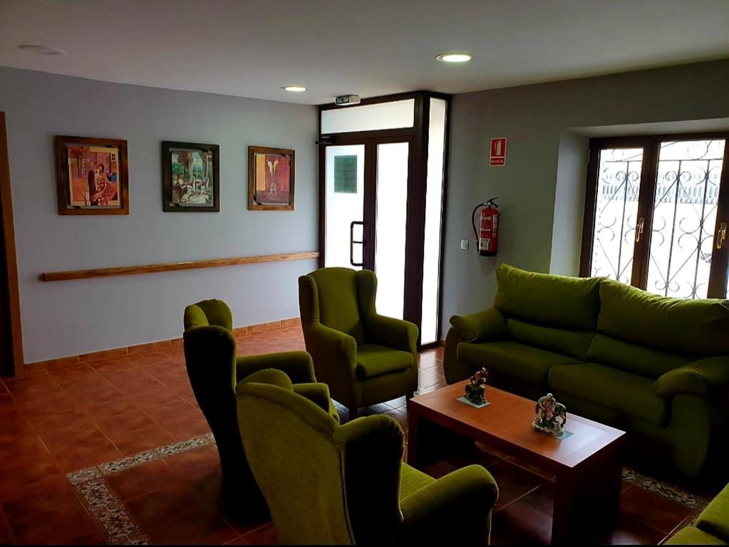Posezení v ubytování Hotel El Peregrino