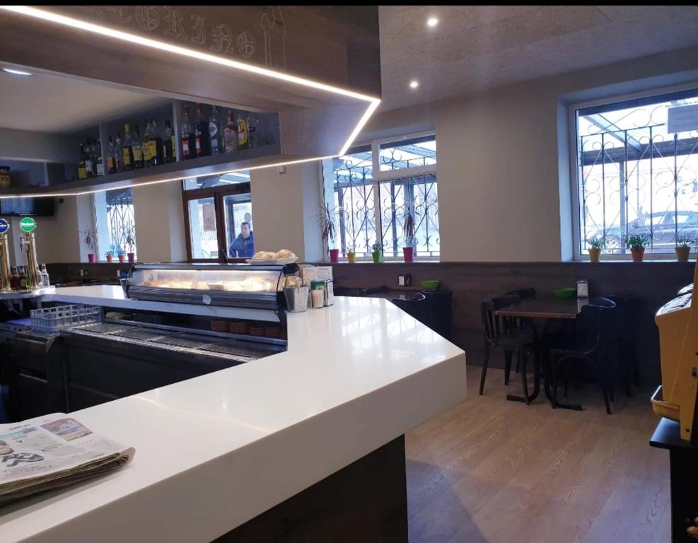 Lounge nebo bar v ubytování Hotel El Peregrino