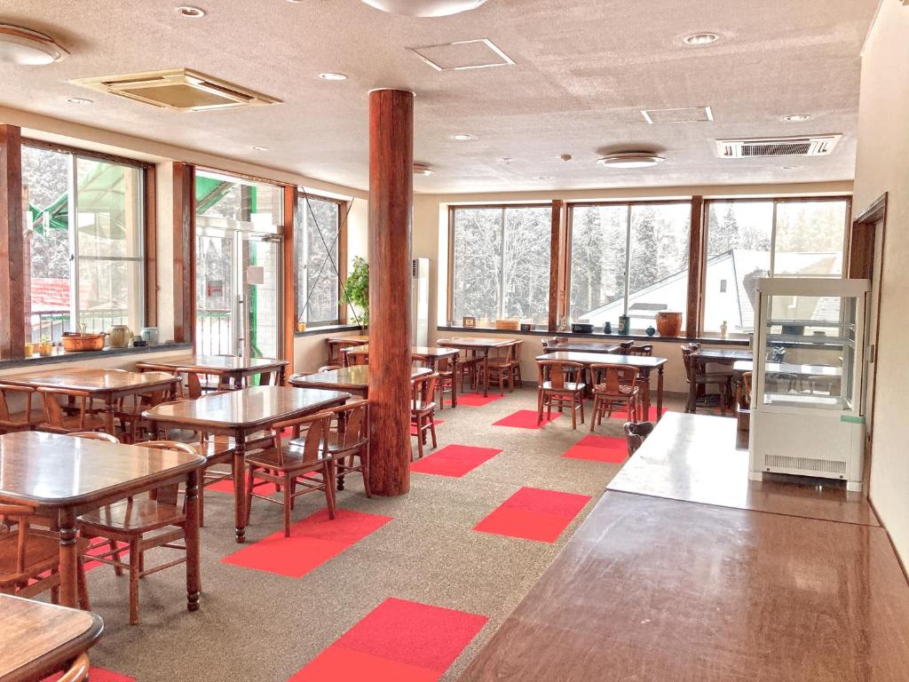 Restaurace v ubytování Red Fox Lodge Myoko