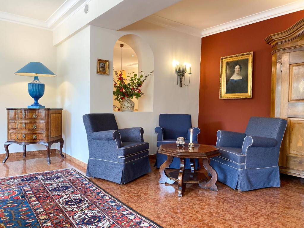 Posezení v ubytování Seehotel Enzian