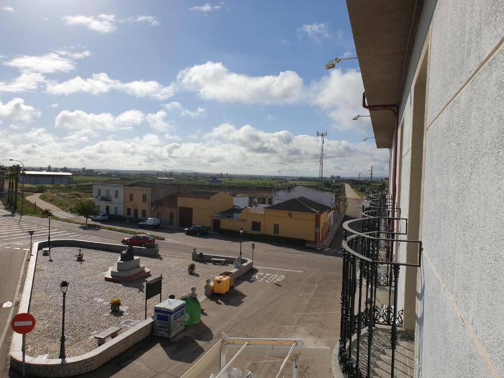 Balkón nebo terasa v ubytování Mesón Hostal La Cabaña