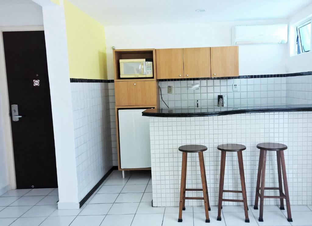  Flat no Ponta Negra Beach com privilegiada localização em Natal por Carpediem