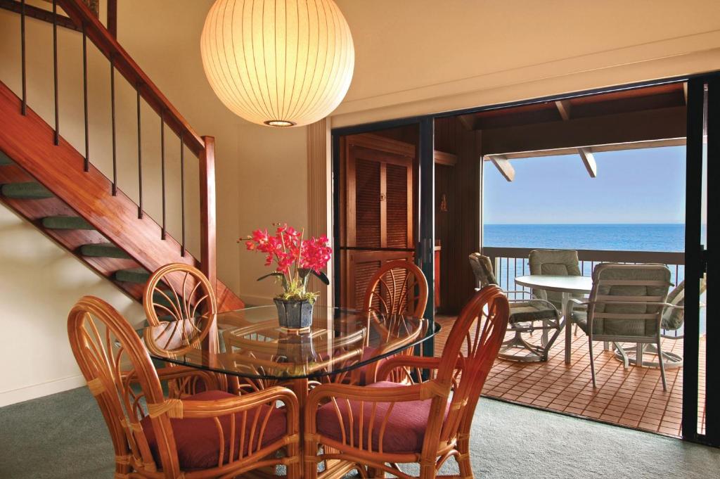 Balkón nebo terasa v ubytování Castle Kanaloa at Kona