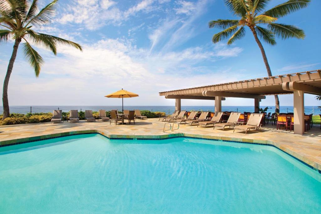 Bazén v ubytování Castle Kanaloa at Kona nebo v jeho okolí