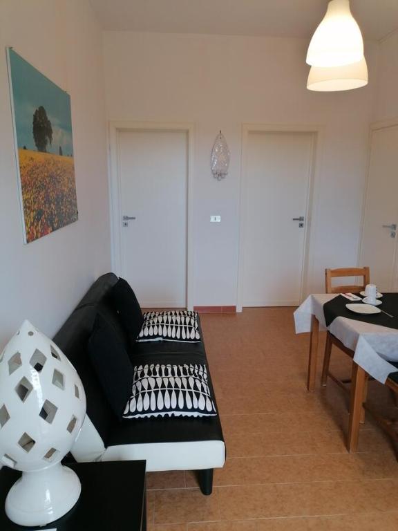 Posezení v ubytování B&B Brunone