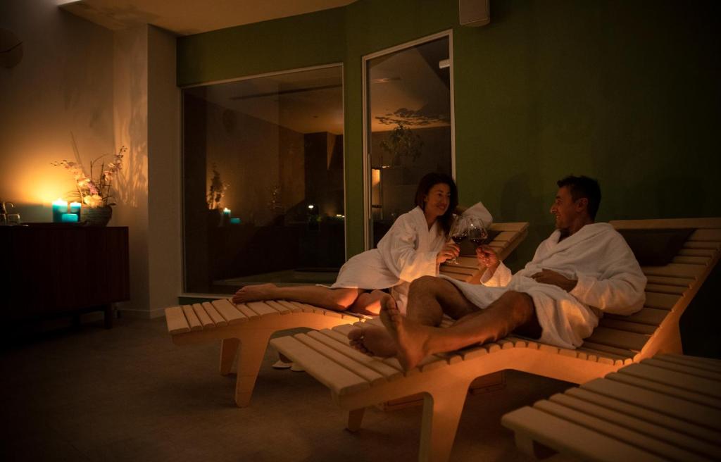 Gestir sem dvelja á Hotel Piuro