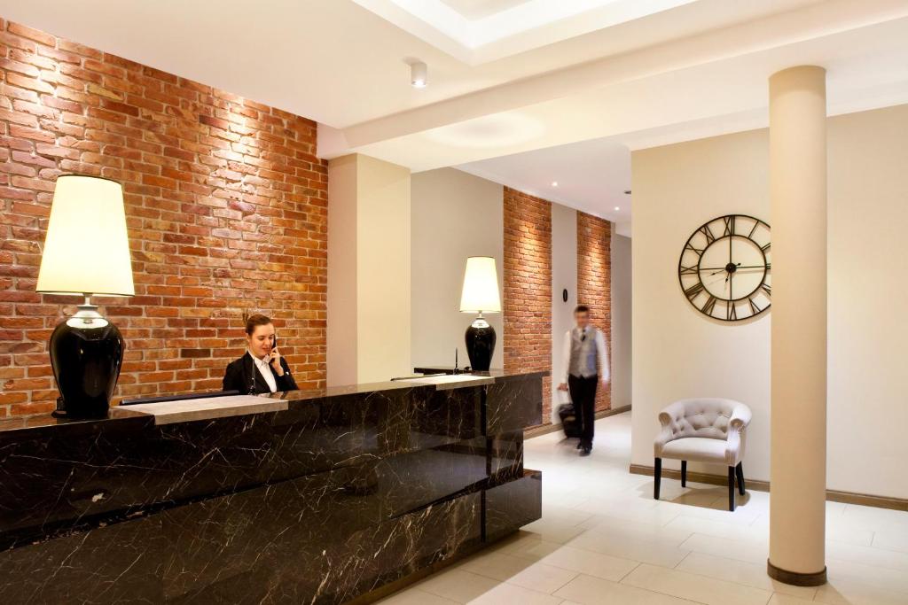 Lobby alebo recepcia v ubytovaní Metropolitan Boutique Hotel