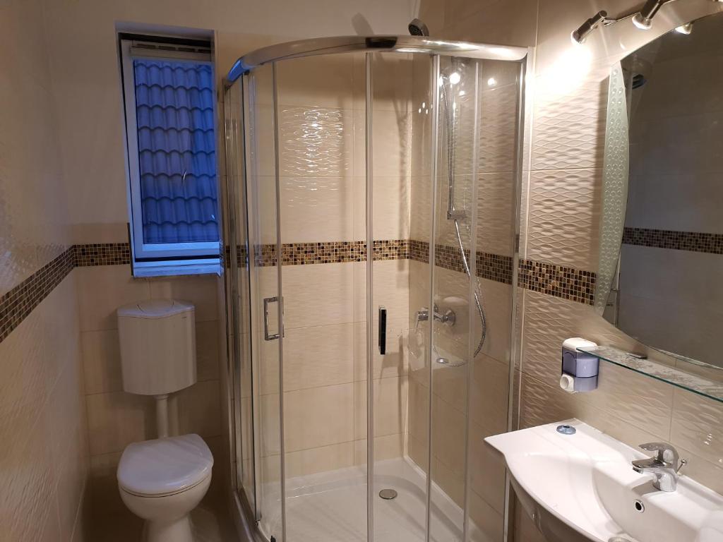 Kúpeľňa v ubytovaní Bella Villa