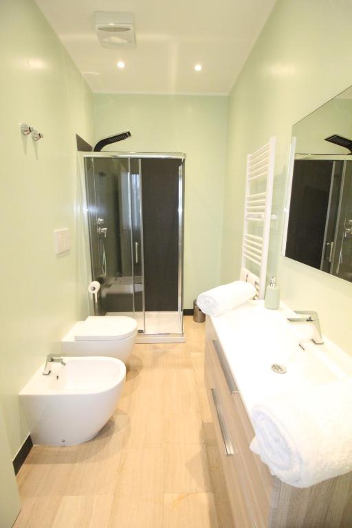 Koupelna v ubytování Ad Astra Rooms