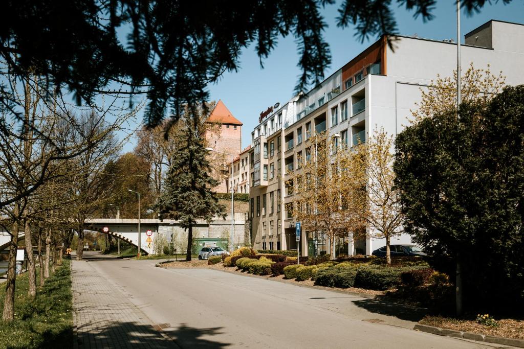Budova, v ktorej sa apartmán nachádza