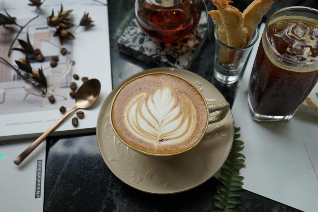 Nápoje v ubytování NiHao Café Hotel