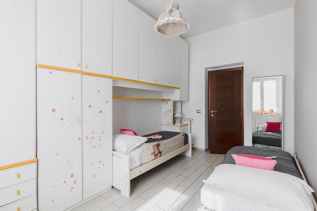 A bed or beds in a room at Casa Flo