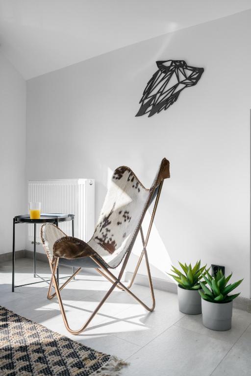Posezení v ubytování Aparthotel Narciarska 2