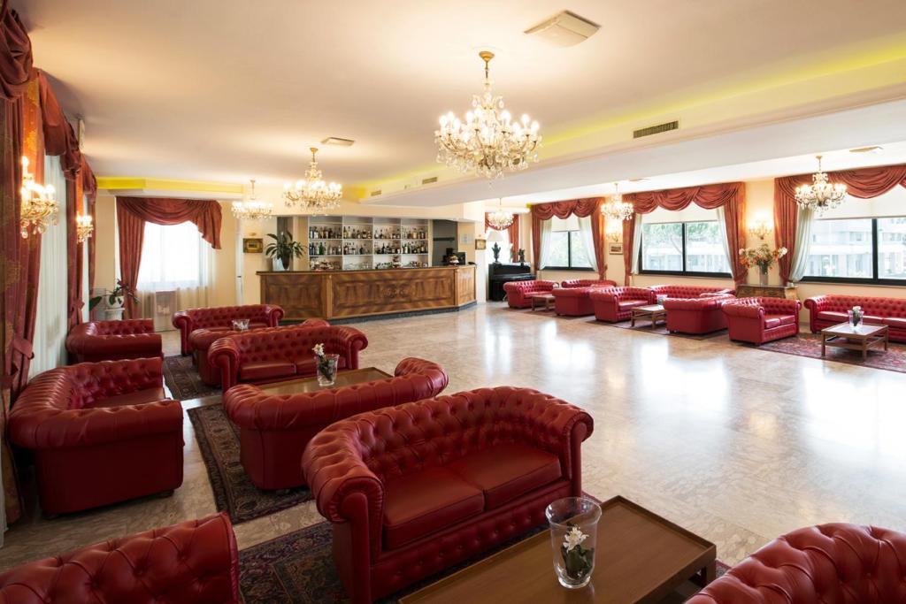 Posezení v ubytování Grand Hotel Adriatico