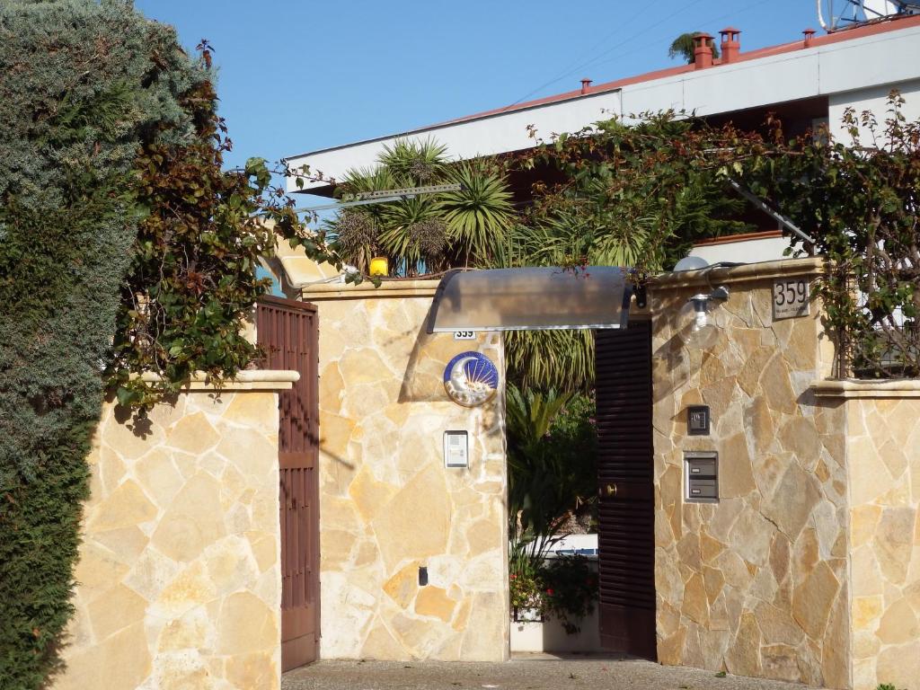 Budova, kde se bed and breakfast nachází