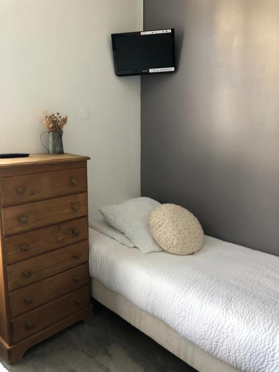 Postel nebo postele na pokoji v ubytování Le Cottage
