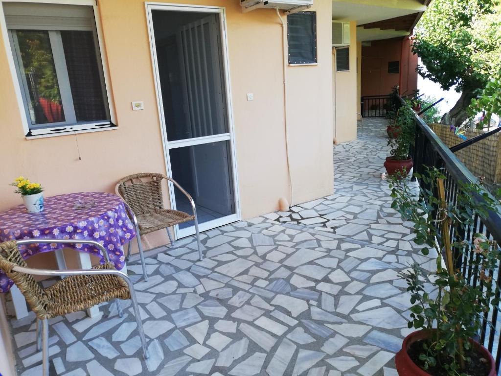 Balkón alebo terasa v ubytovaní Eleni Antonouli Rooms